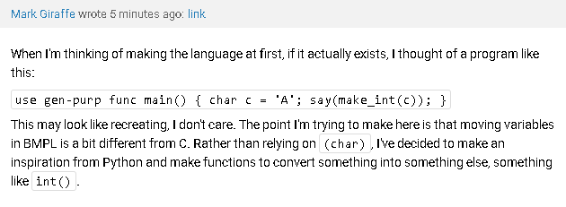 comments hate multi-line code.