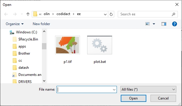 file uploader with 2 files